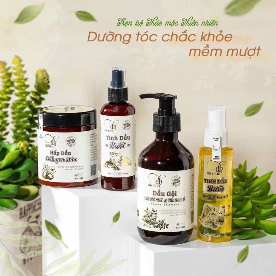 Combo gây nghiện Combo Cốt Gội Bồ Kết Hà Thủ Ô Thiên Nhiên DR DiHi