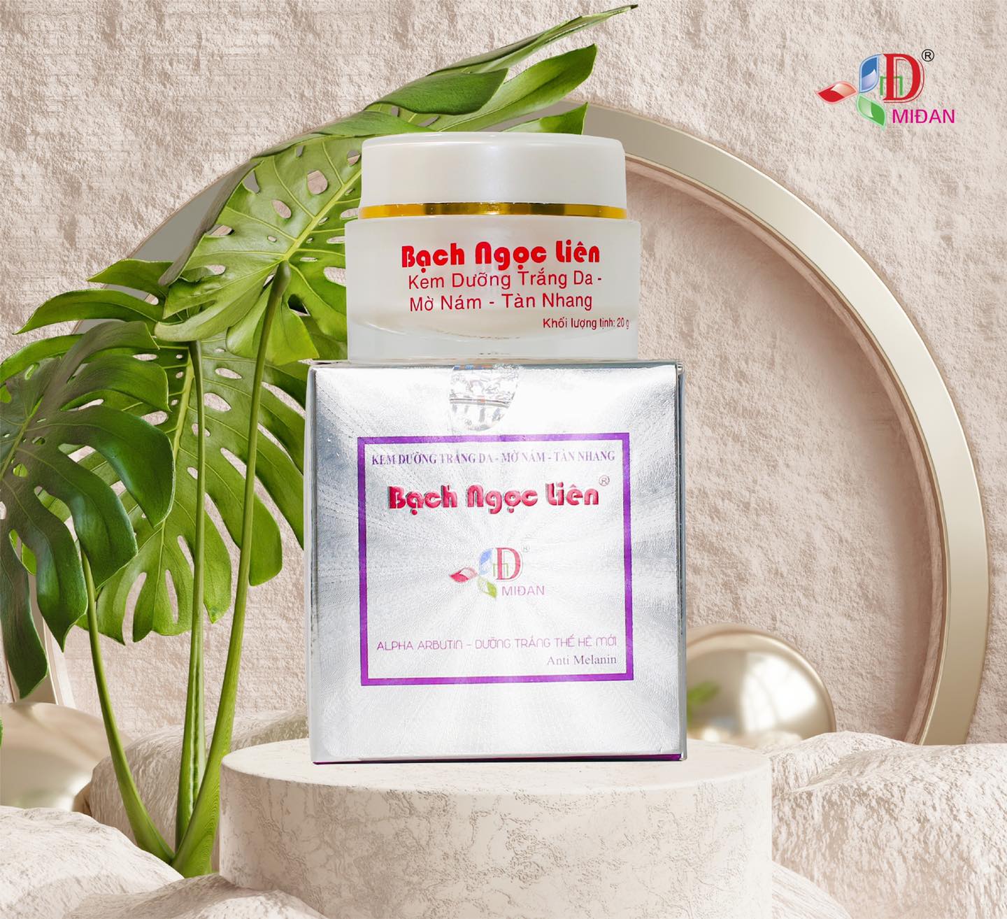 Kem Face Bạch Ngọc Liên Tím kem đặc trị nám tàn nhang và nám nặng Kem Face Bạch Ngọc Liên Tím kem đặc trị nám tàn nhang và nám nặng