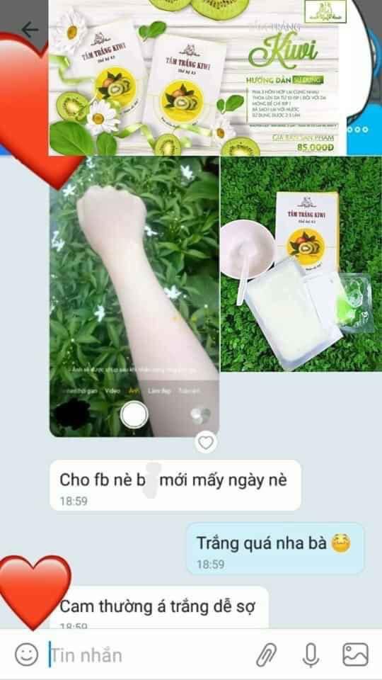 Tắm trắng kiwi Collagen x3 - Hãy thử ngay để da trắng sáng hơn...