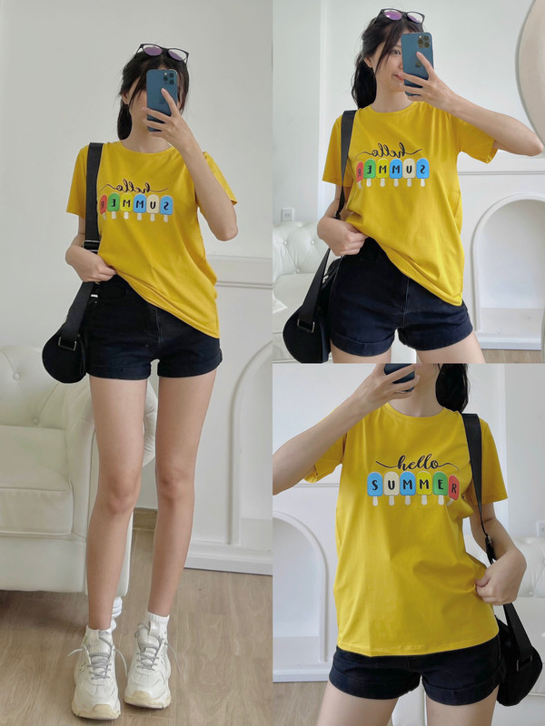 Bên em nhiều mẫu áo thun thái đẹp dễ phối đồ mặc mát khách cần mua áo thun nhắn em gửi mẫu cho mình he Bên em nhiều mẫu áo thun thái đẹp dễ phối đồ mặc mát khách cần mua áo thun nhắn em gửi mẫu cho mình he