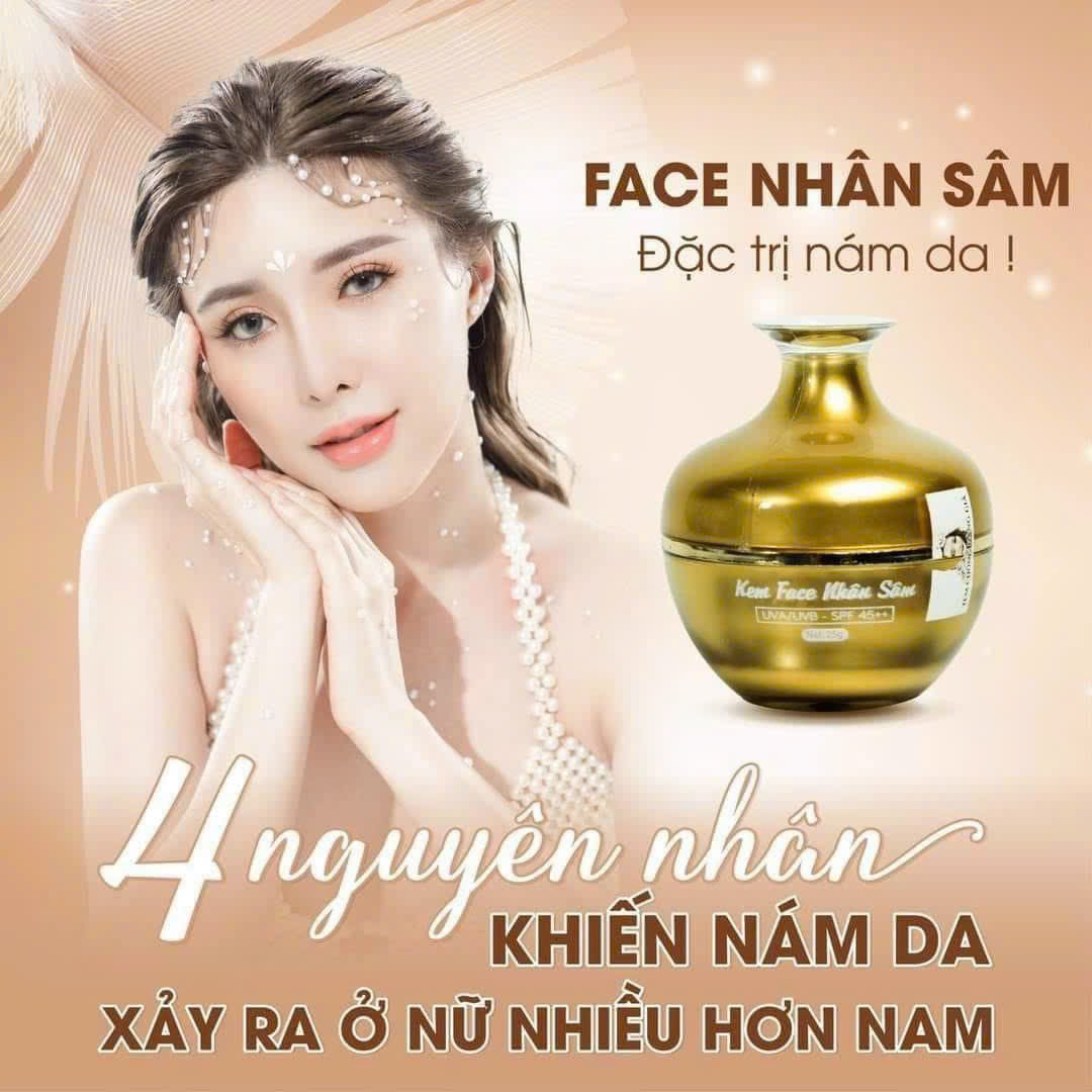 Gạt bỏ nỗi lo sạm nám cùng Face sâm NCollagen Gạt bỏ nỗi lo sạm nám cùng Face sâm NCollagen
