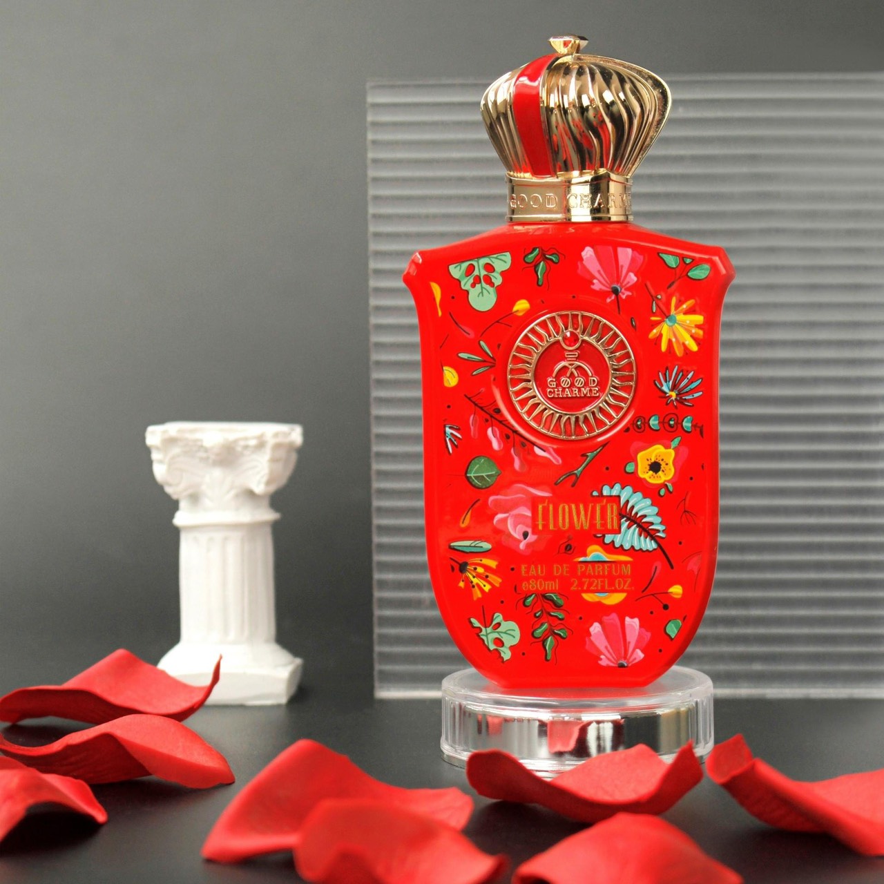 Với mùi hương sang trọng nữ tính và cuốn hút cùng diện mạo tinh tế Flower được nhận xét như một nàng thơ Với mùi hương sang trọng nữ tính và cuốn hút cùng diện mạo tinh tế Flower được nhận xét như một nàng thơ