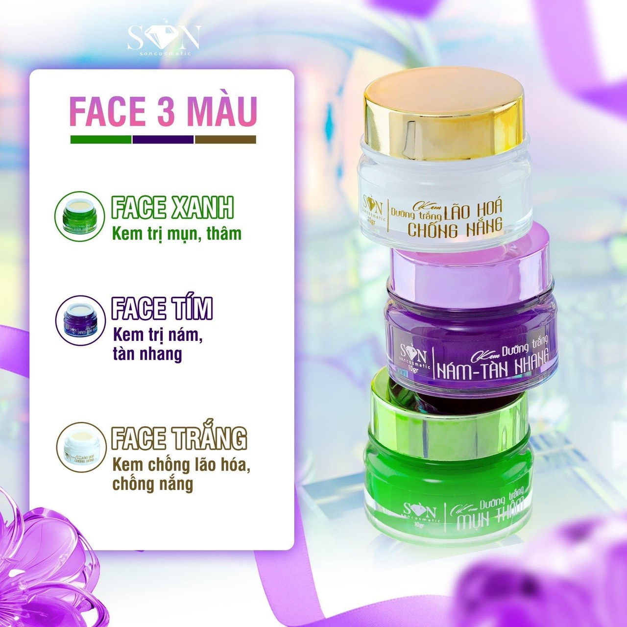 Kem Face dưỡng da mặt