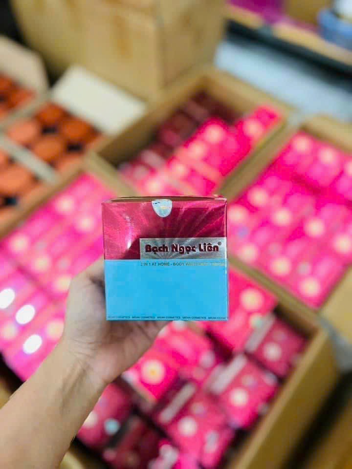 Trọn bộ kem tắm bạch ngọc liên Trọn bộ kem tắm bạch ngọc liên