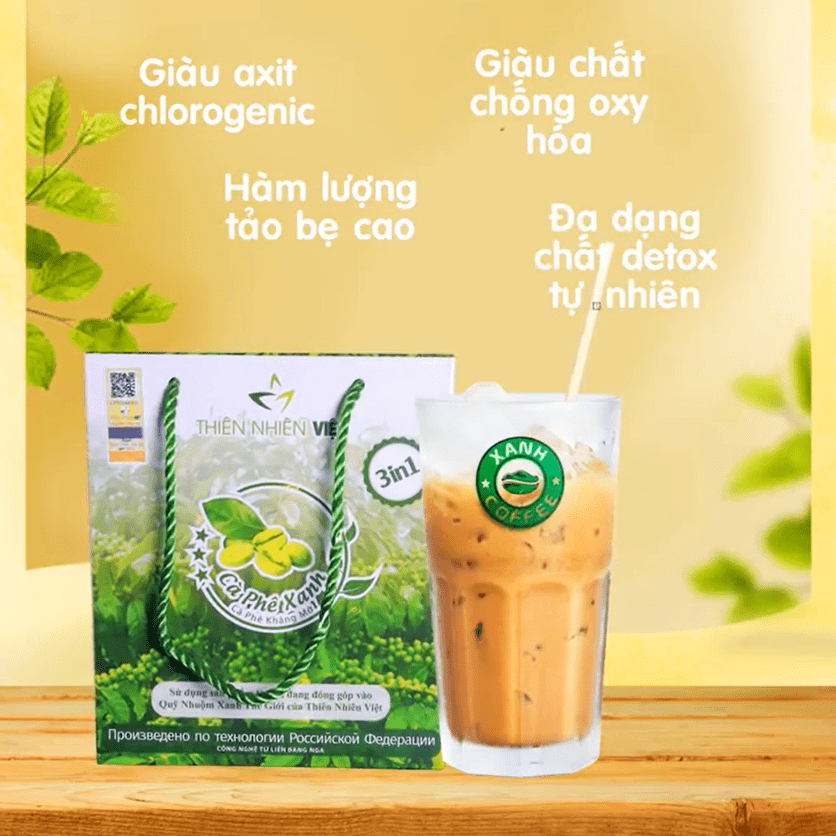 Cà phê xanh - cà phê thơm ngon, kháng mỡ an toàn