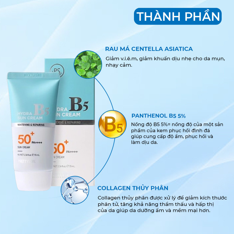 Serum B5 Phục Hồi Da PrettySkin Serum B5 Phục Hồi Da PrettySkin