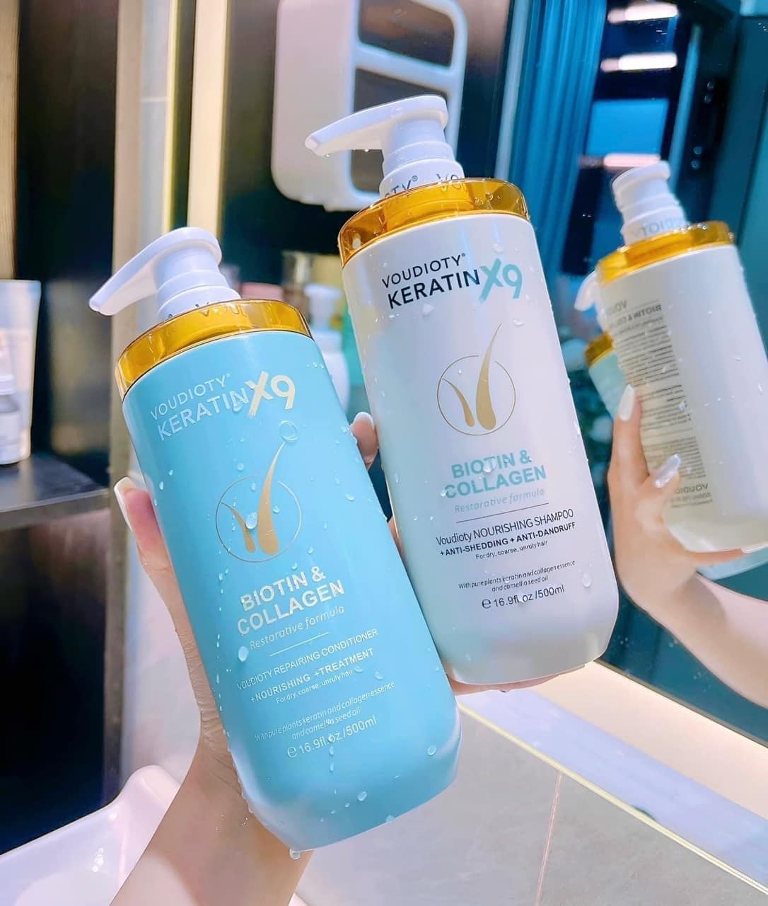Voudioty Keratin Biotin & Colllagen Voudioty Keratin Biotin & Colllagen x9 Voudioty Keratin Biotin & Colllagen Voudioty Keratin Biotin & Colllagen x9