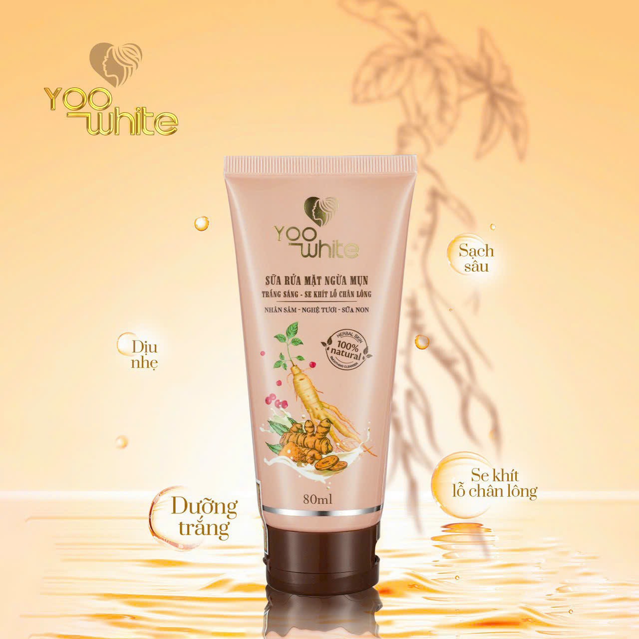 Bắt đầu ngày mới cùng với sữa rửa mặt ngừa mụn Yoo White Bắt đầu ngày mới cùng với sữa rửa mặt ngừa mụn Yoo White