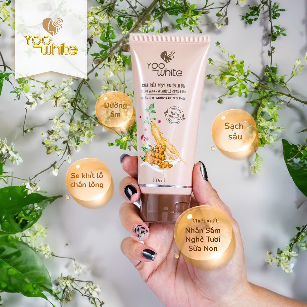 Bắt đầu ngày mới cùng với sữa rửa mặt ngừa mụn Yoo White Bắt đầu ngày mới cùng với sữa rửa mặt ngừa mụn Yoo White