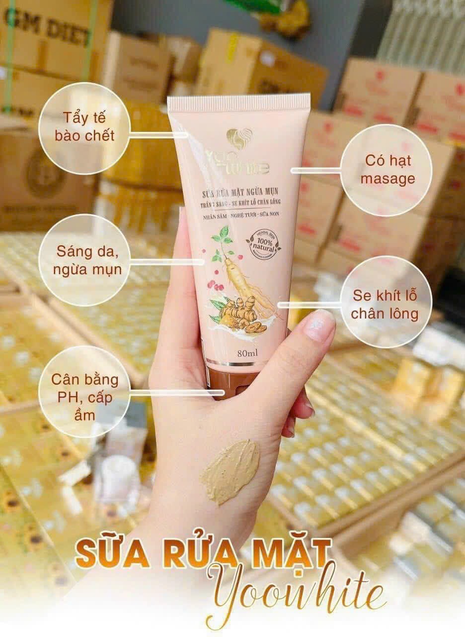 Bắt đầu ngày mới cùng với sữa rửa mặt ngừa mụn Yoo White Bắt đầu ngày mới cùng với sữa rửa mặt ngừa mụn Yoo White