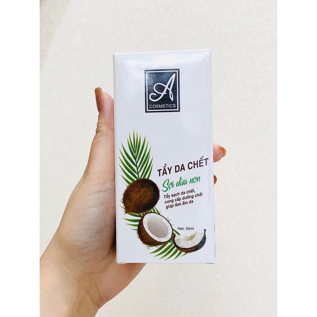 Tẩy Da Chết Sợi Dừa Non A Cosmetics Mỹ Phẩm Phương Anh