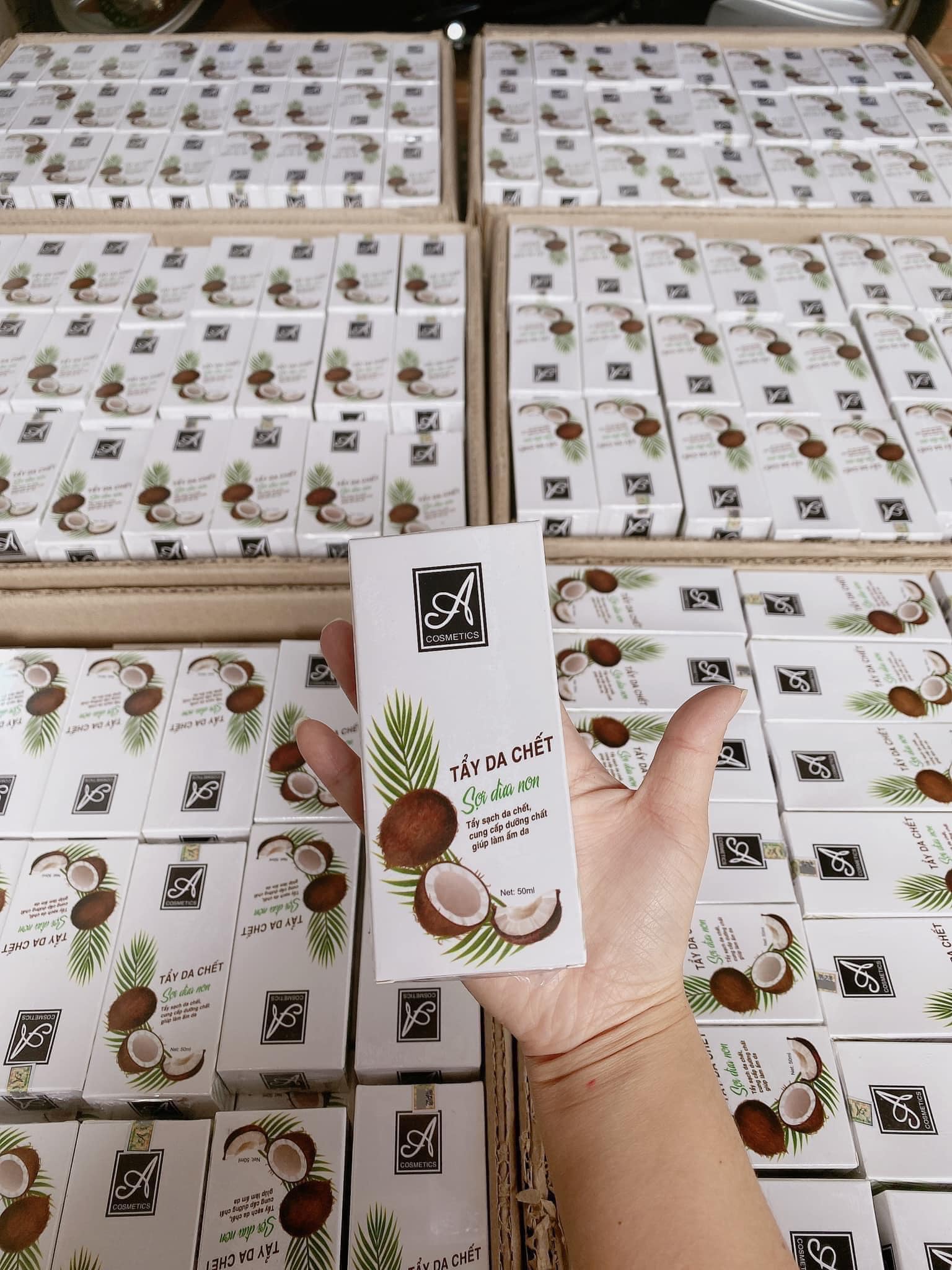 Tẩy Da Chết Sợi Dừa Non A Cosmetics Mỹ Phẩm Phương Anh Tẩy Da Chết Sợi Dừa Non A Cosmetics Mỹ Phẩm Phương Anh