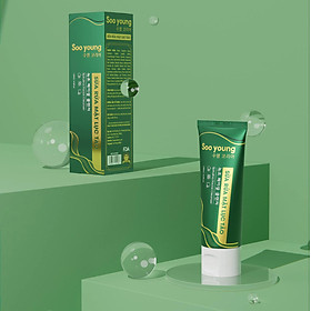 Sữa Rửa Mặt Lục Tảo Soo Yong với Sữa rửa mặt