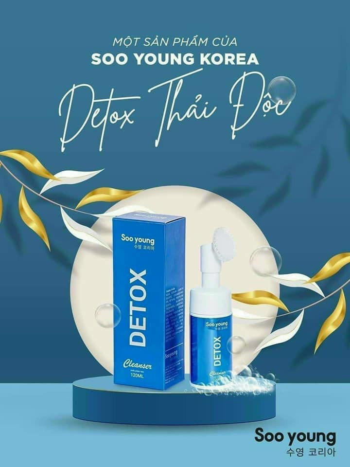 Sữa Rửa Mặt Detox Cleanser Soo Young Sữa Rửa Mặt Detox Cleanser Soo Young