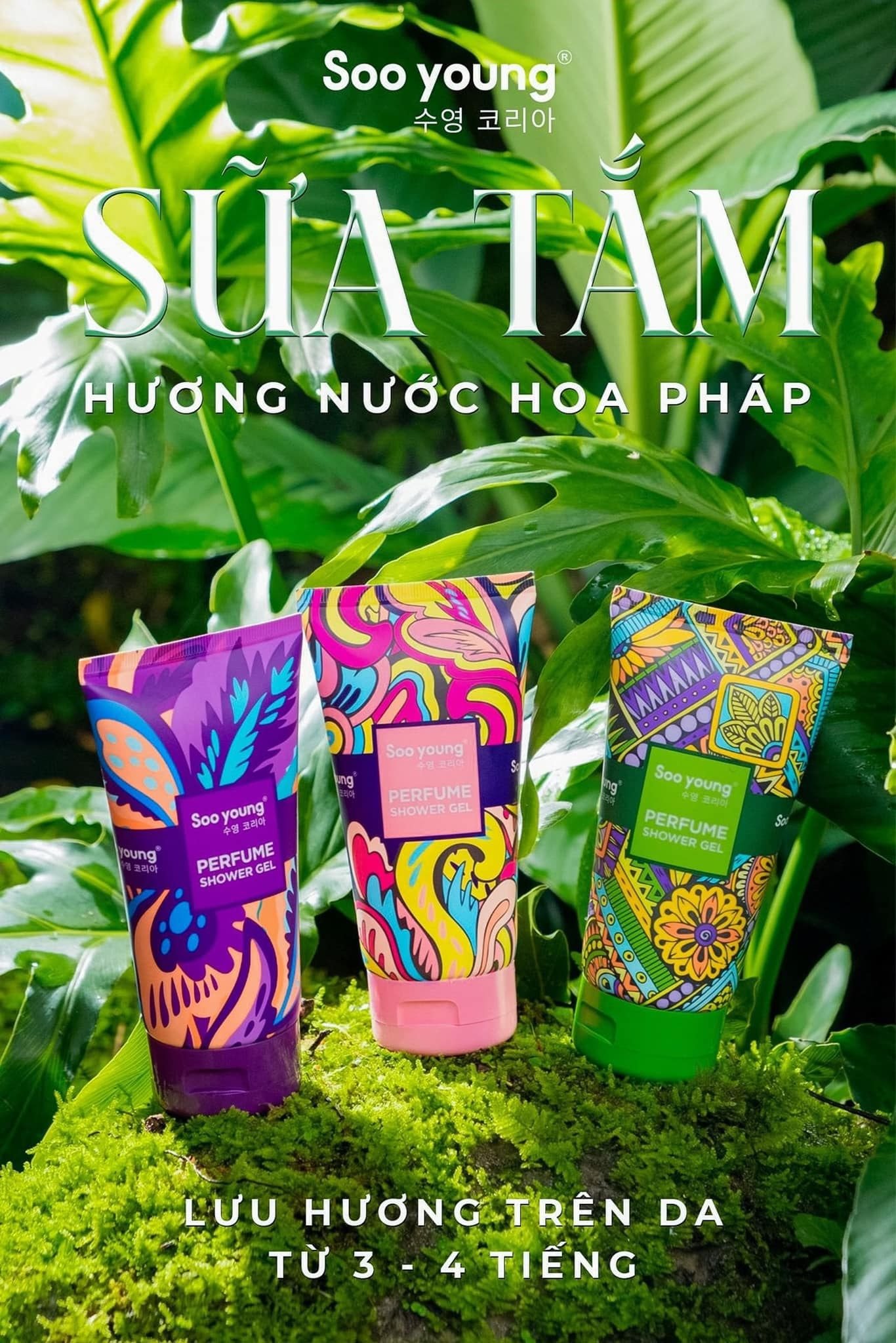 SỮA TẮM NƯỚC HOA HƯƠNG PHÁP