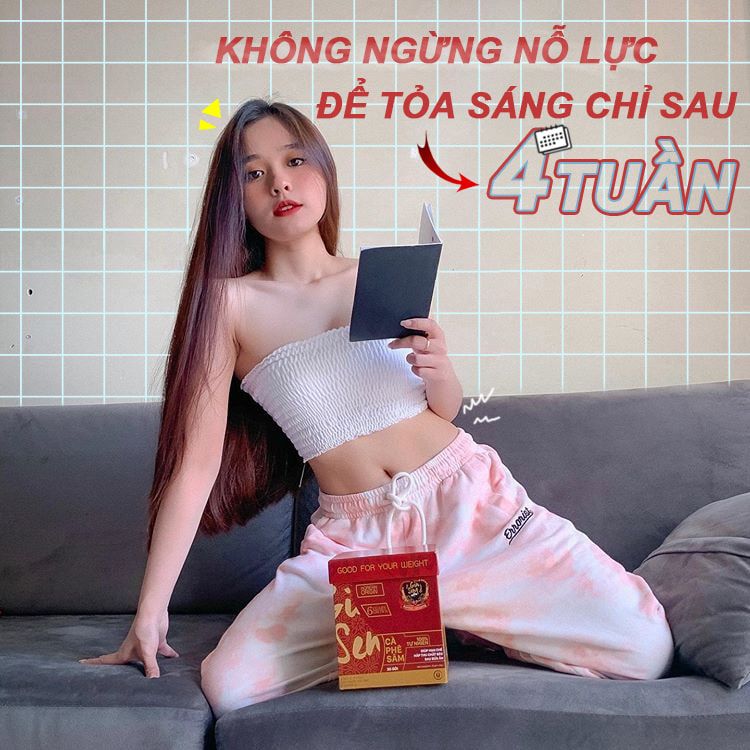 Cùng Cà Phê Sâm nổ lực để tỏa sáng sau 4 tuần