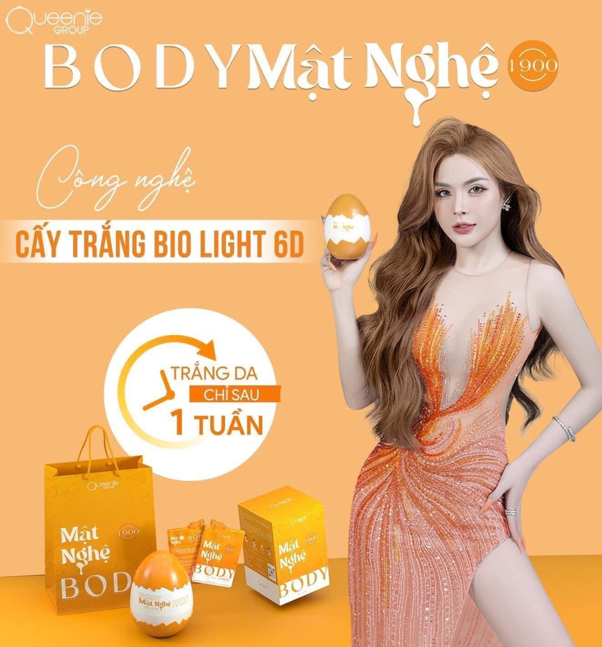 Kem Body Mật Nghệ 1900 siêu phẩm dưỡng trắng da toàn thân