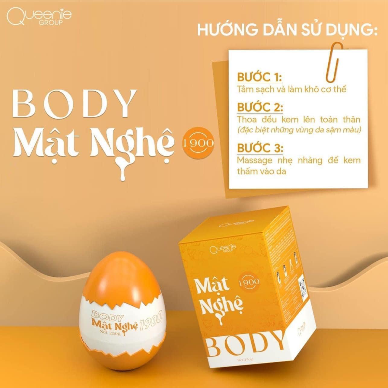 Da tươi sáng trẻ trung rạng rỡ hơn bao giờ hết với gương mặt vàn trong làng mỹ phẩm kem Body Mật Nghệ 1900 Da tươi sáng trẻ trung rạng rỡ hơn bao giờ hết với gương mặt vàn trong làng mỹ phẩm kem Body Mật Nghệ 1900