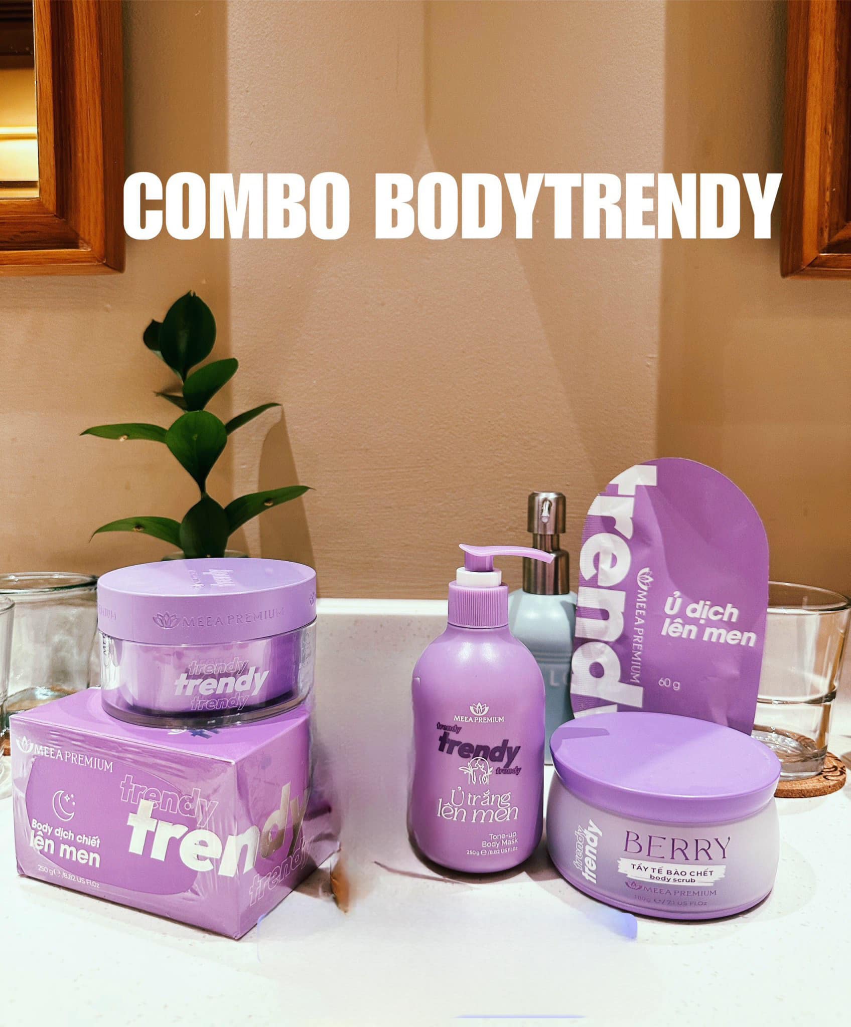 Trọn Bộ Body Trendy tím quá hot trên các nền tảng Trọn Bộ Body Trendy tím quá hot trên các nền tảng