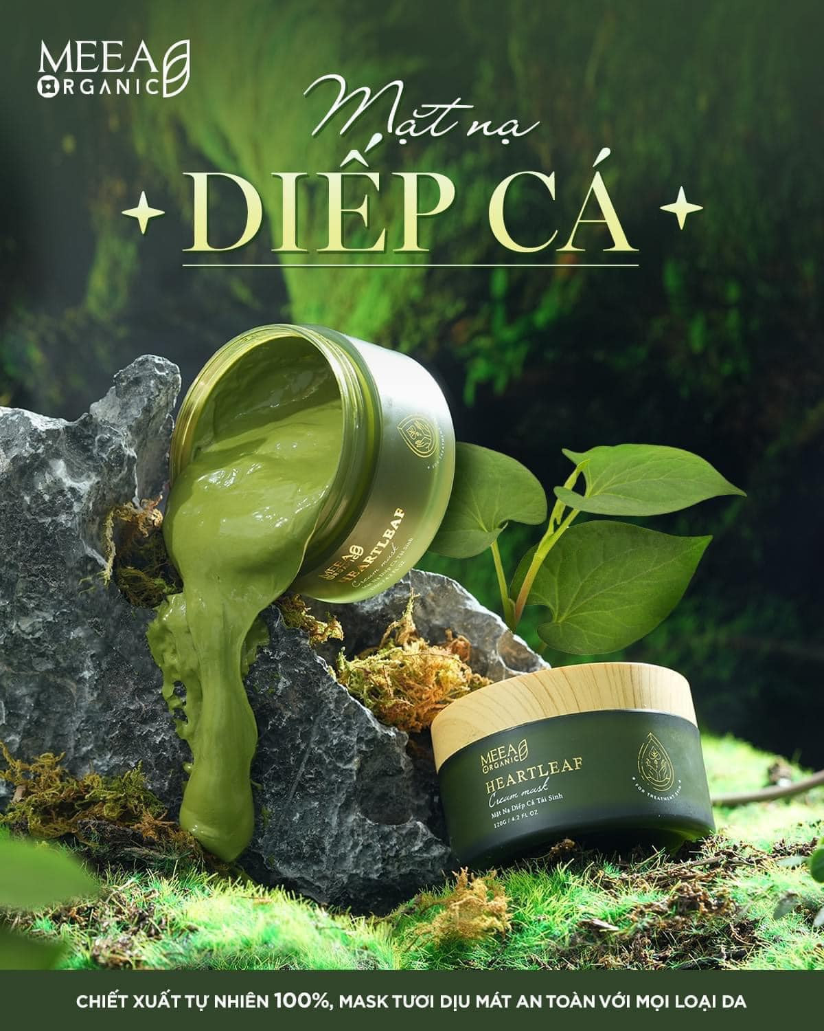 MẶT NẠ DIẾP CÁ MEEA: THẢI ĐỘC, NGỪA MỤN, SÁNG DA MẶT NẠ DIẾP CÁ MEEA: THẢI ĐỘC, NGỪA MỤN, SÁNG DA