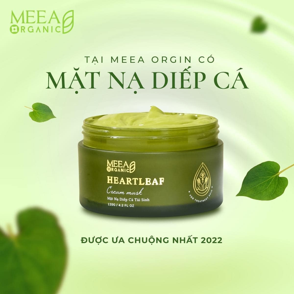 MẶT NẠ DIẾP CÁ MEEA: THẢI ĐỘC, NGỪA MỤN, SÁNG DA MẶT NẠ DIẾP CÁ MEEA: THẢI ĐỘC, NGỪA MỤN, SÁNG DA