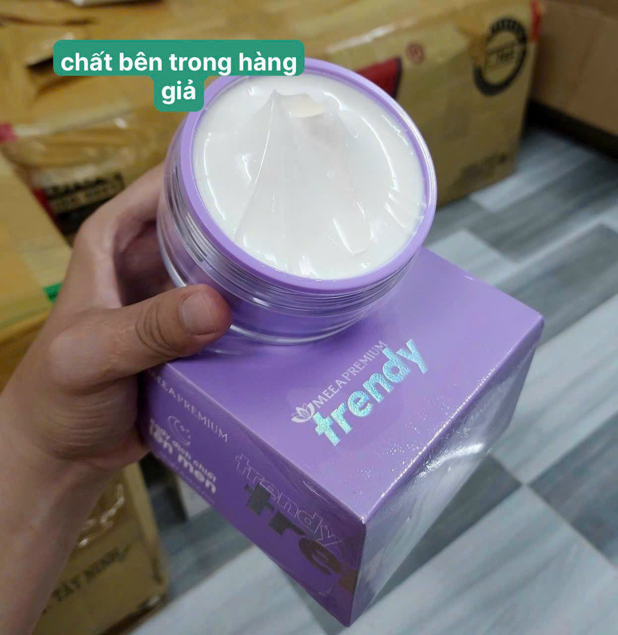 Hàng giả quá trời luôn khách ơi, mua hàng check cẩn thận nhé, bên e bao chuẩn từng hộp Hàng giả quá trời luôn khách ơi, mua hàng check cẩn thận nhé, bên e bao chuẩn từng hộp