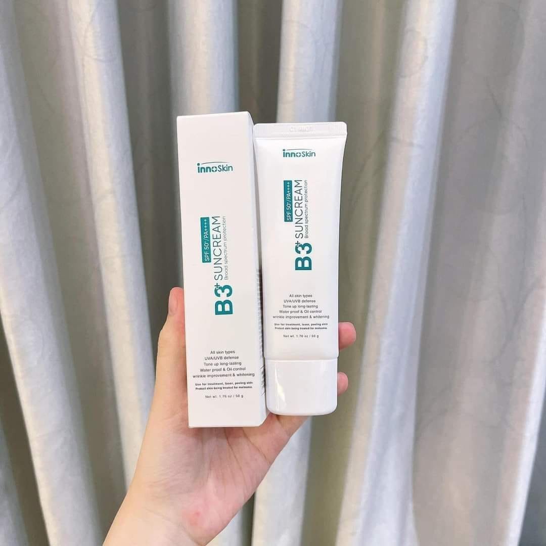 Kem chống nắng B3 InnoSkin em kem chống nắng rất được quan tâm dạo gần đây Kem chống nắng B3 InnoSkin em kem chống nắng rất được quan tâm dạo gần đây