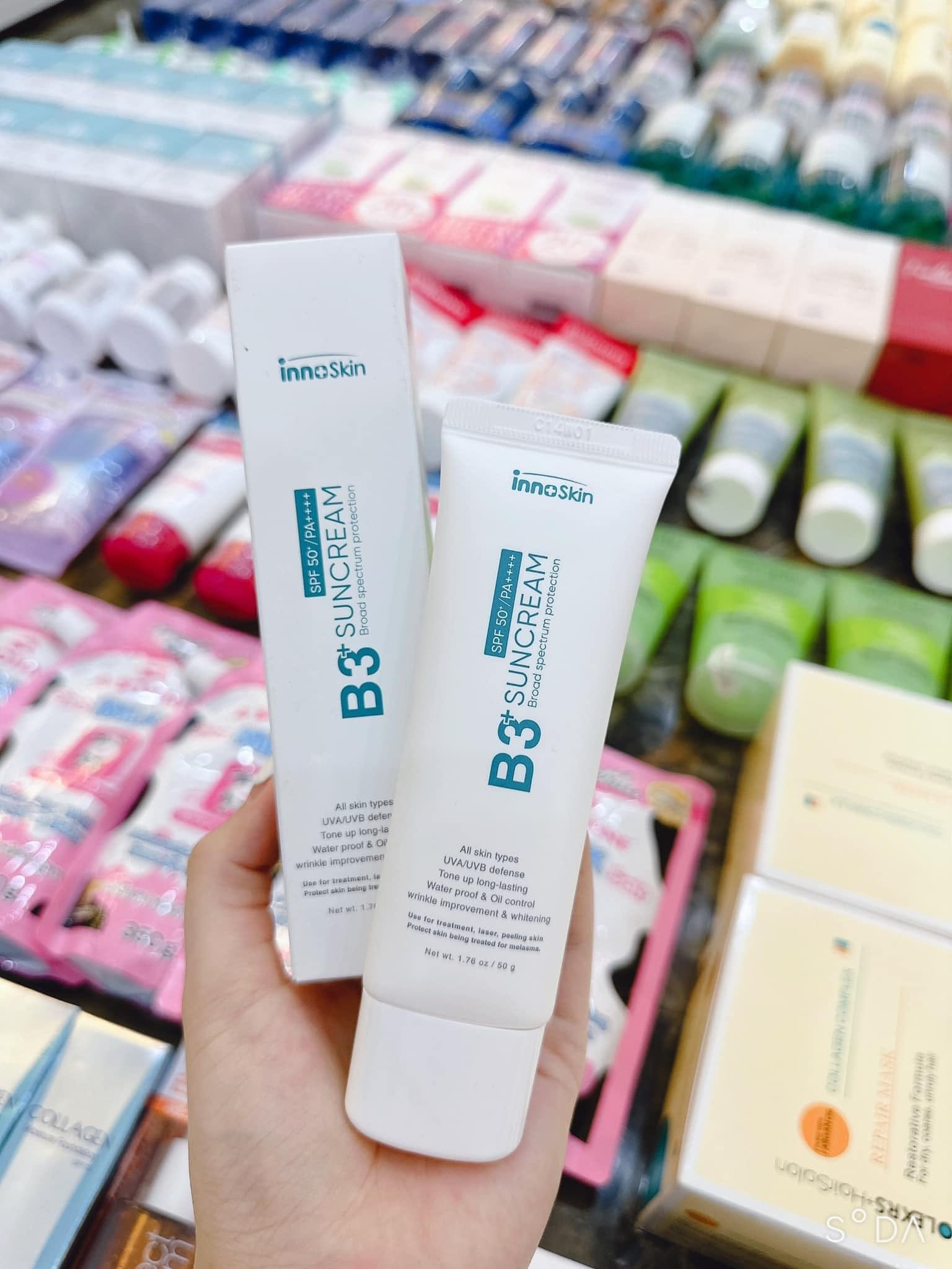 Kem chống nắng B3 InnoSkin em kem chống nắng rất được quan tâm dạo gần đây Kem chống nắng B3 InnoSkin em kem chống nắng rất được quan tâm dạo gần đây