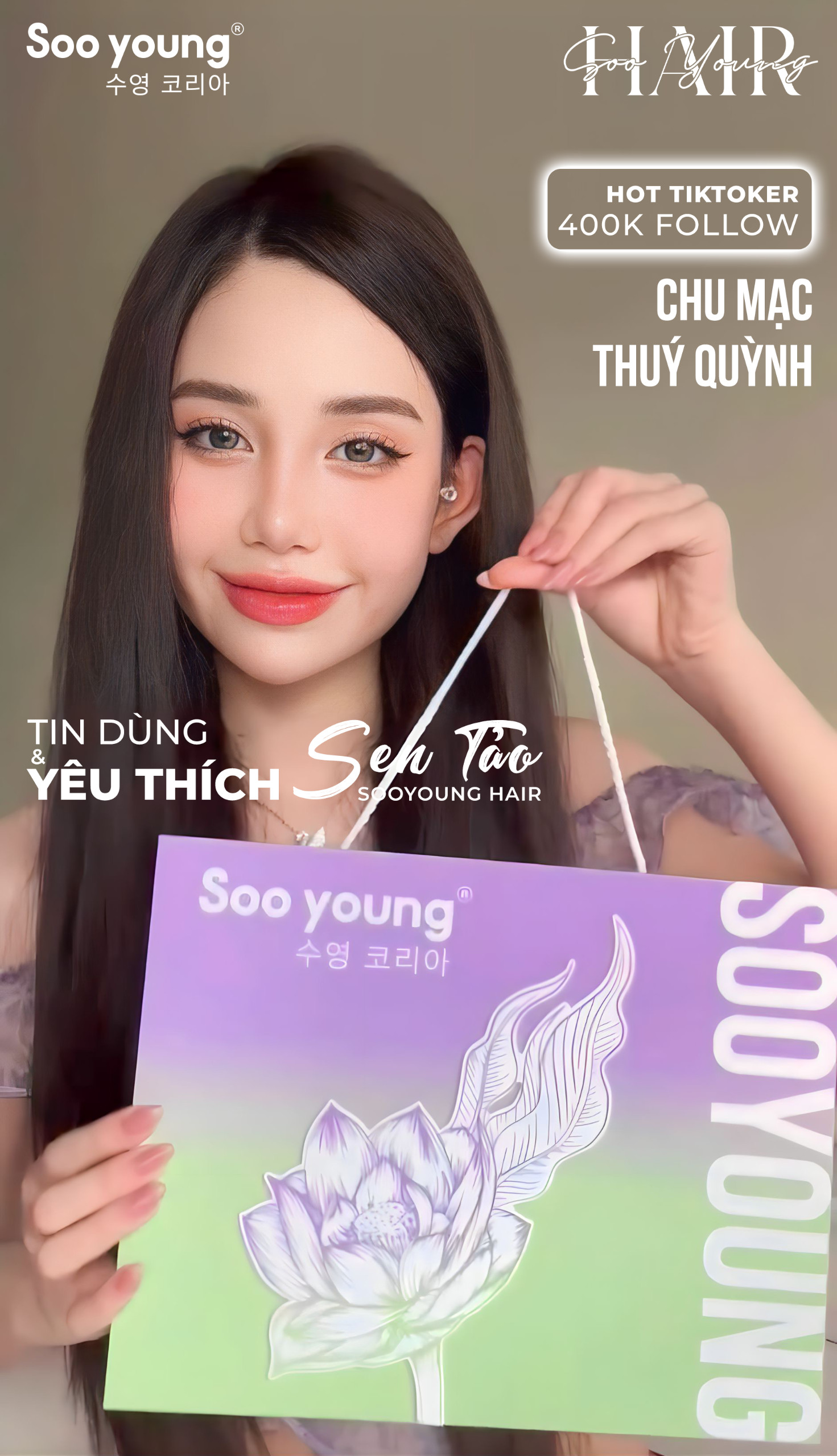Hot Tiktoker Chu Mạc Thuý Quỳnh với hơn 400k follow Hot Tiktoker Chu Mạc Thuý Quỳnh với hơn 400k follow
