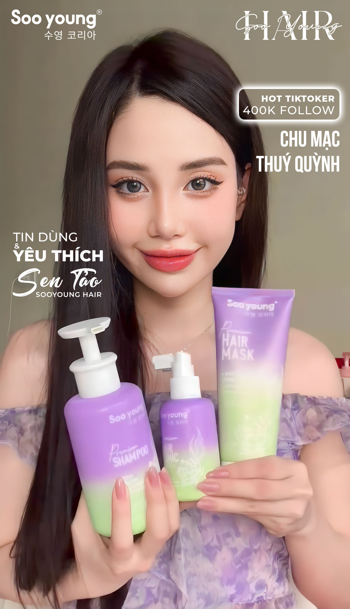 Hot Tiktoker Chu Mạc Thuý Quỳnh với hơn 400k follow Hot Tiktoker Chu Mạc Thuý Quỳnh với hơn 400k follow