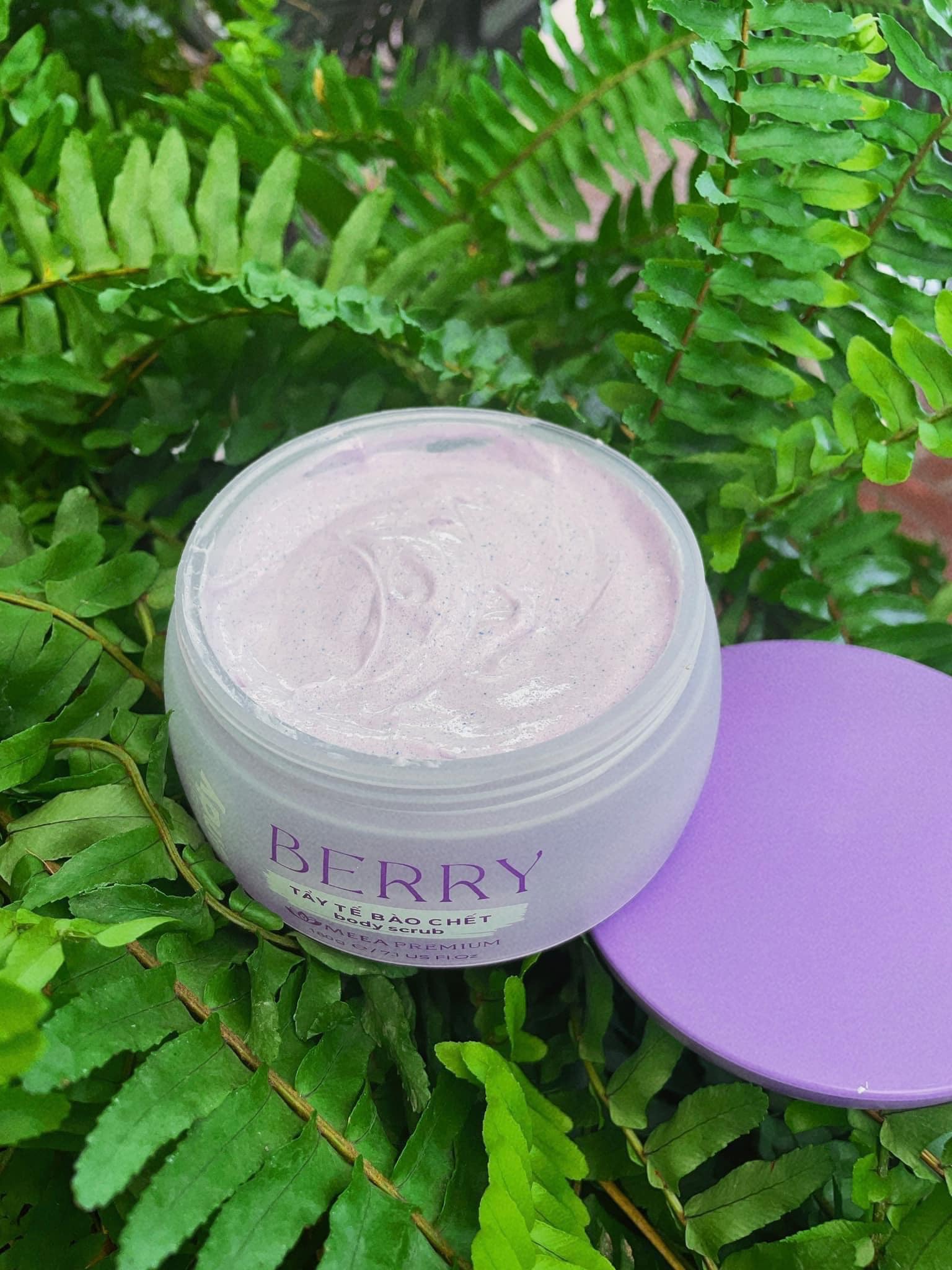 Tẩy Tế Bào Chết Berry hoàn toàn dễ chịu với da Tẩy Tế Bào Chết Berry hoàn toàn dễ chịu với da