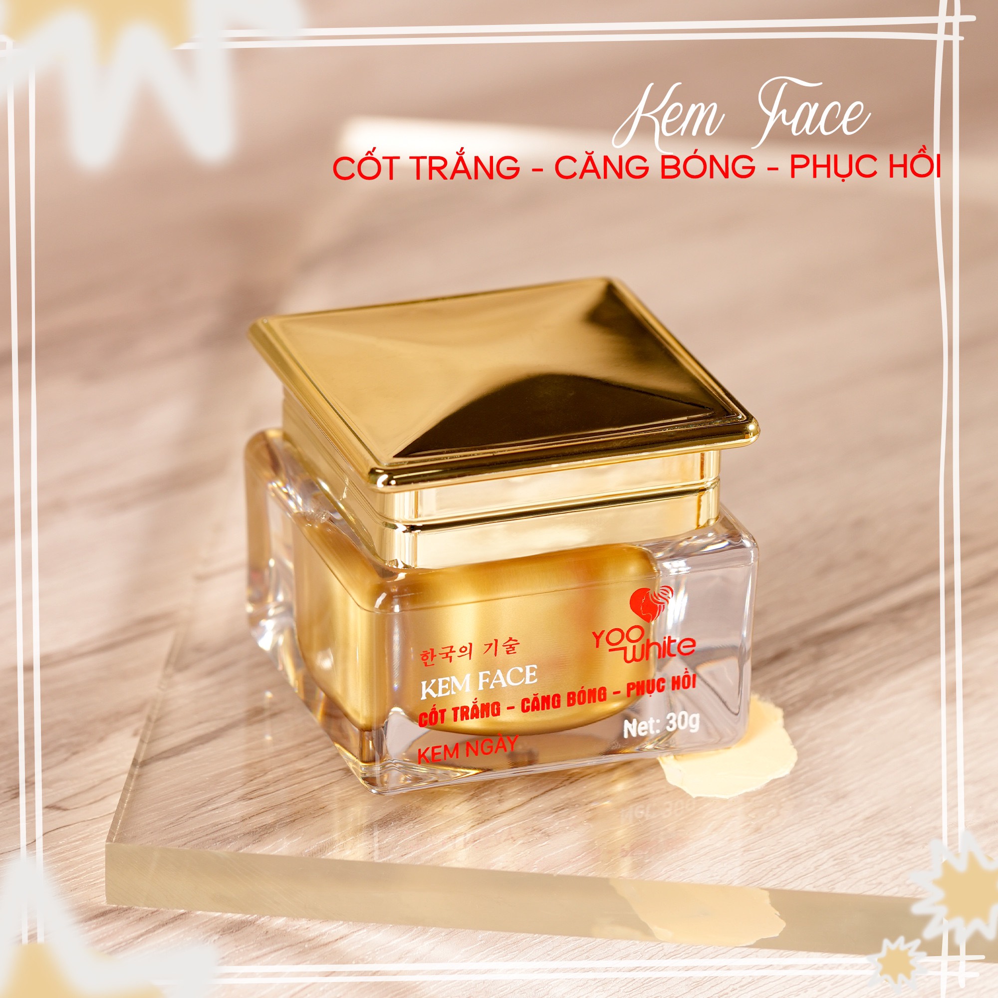 Trọn bộ mỹ phẩm Yoo White bên em có sẵn Trọn bộ mỹ phẩm Yoo White bên em có sẵn