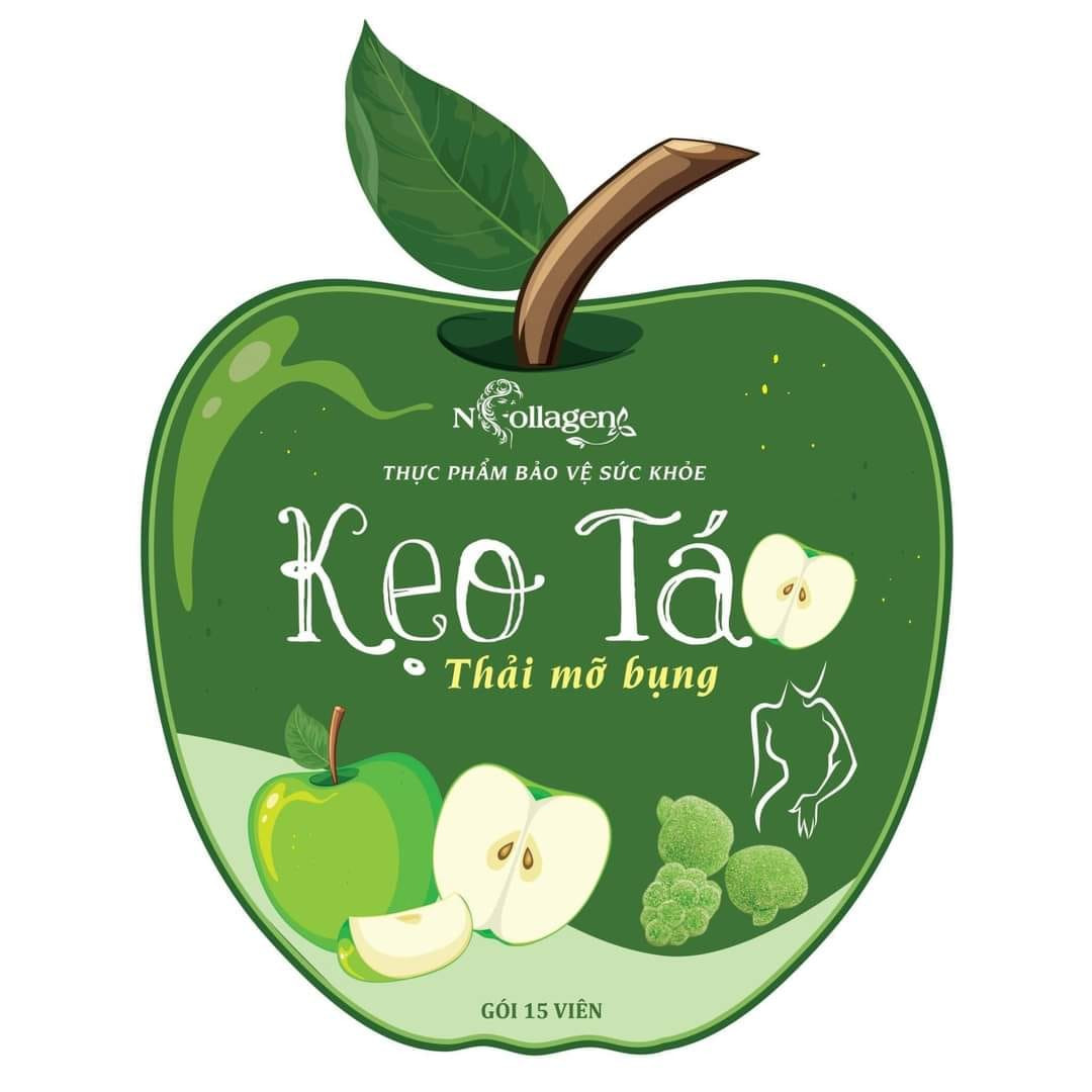 VỀ ĐÍCH" BỤNG PHẲNG EO THON CÙNG KẸO TÁO NCOLLAGEN