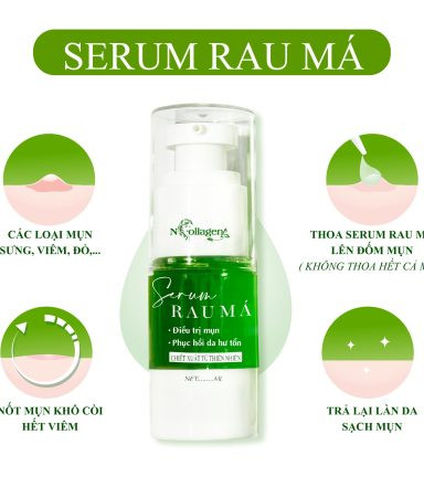 Serum Chấm Mụn Rau Má N Collagen Serum Chấm Mụn Rau Má N Collagen