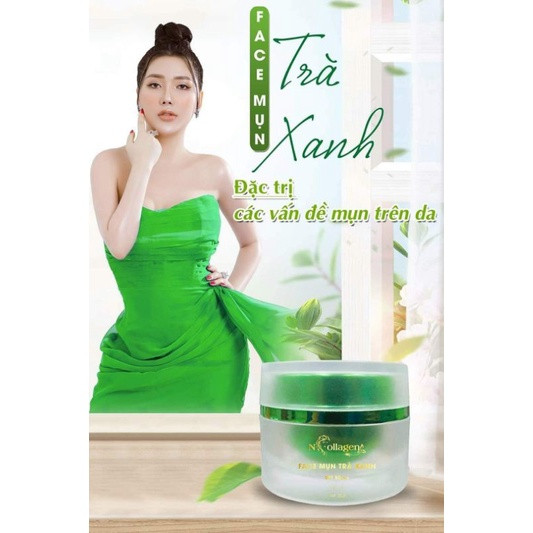 Kem Face Giảm Mụn Tinh Chất Trà Xanh N Collagen Kem Face Giảm Mụn Tinh Chất Trà Xanh N Collagen