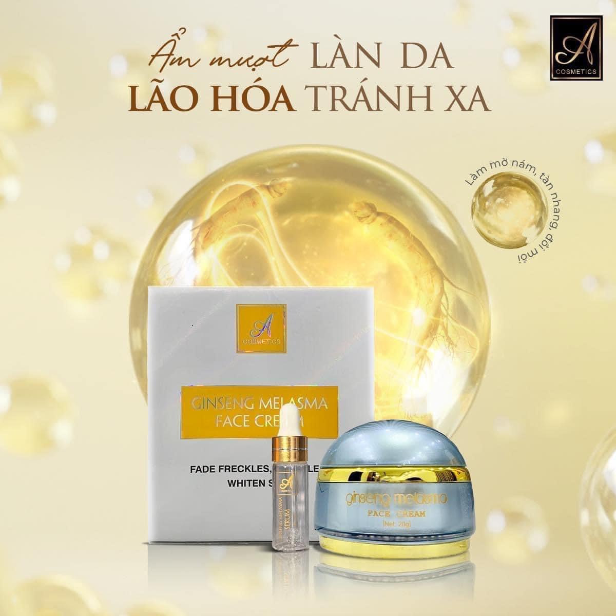 Face nám nhân sâm đặc trị nám