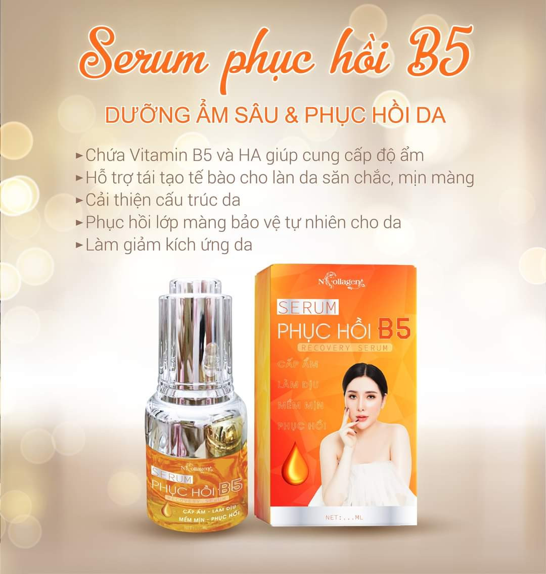 SERUM PHỤC HỒI B5 NCOLLAGEN SERUM PHỤC HỒI B5 NCOLLAGEN
