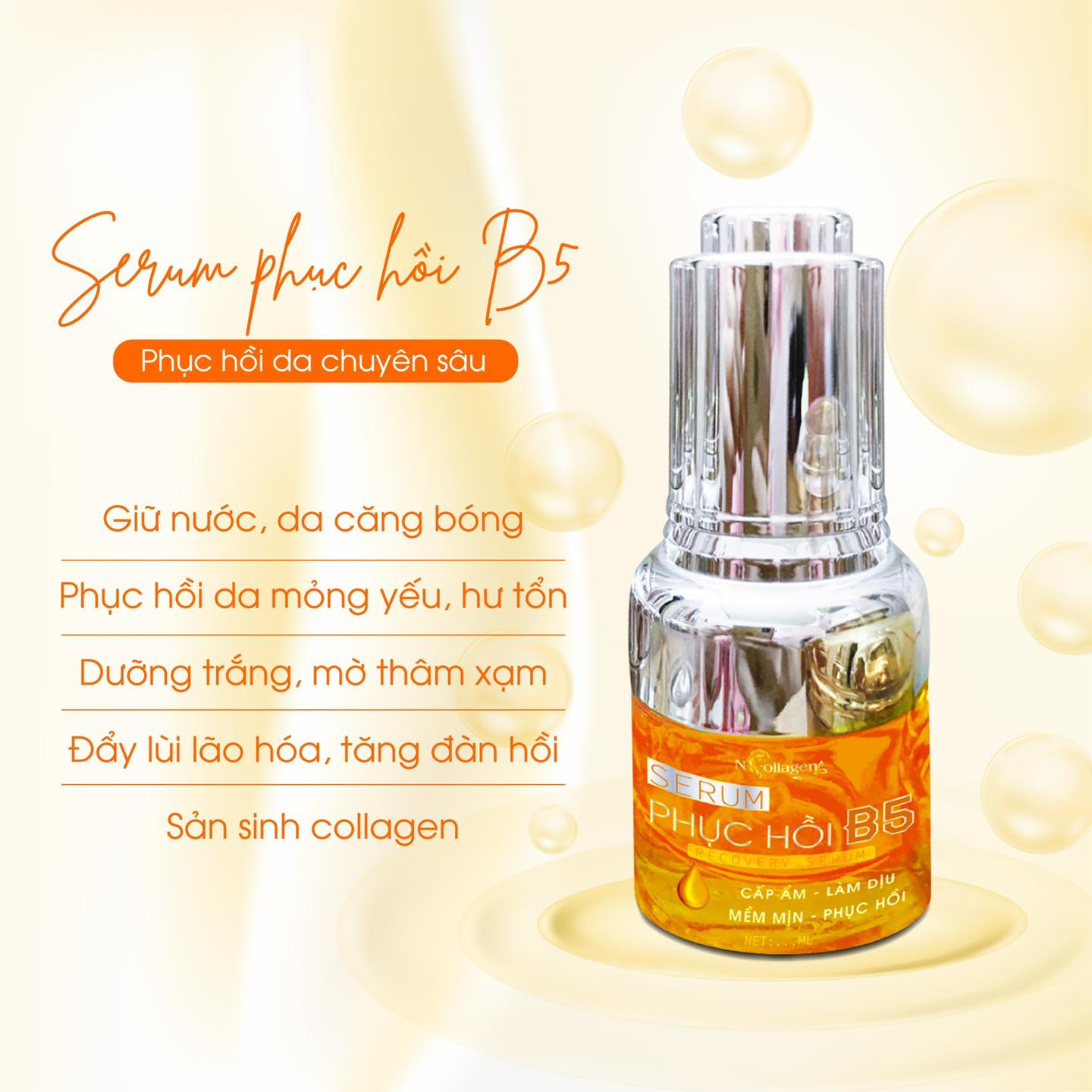 SERUM PHỤC HỒI B5 NCOLLAGEN SERUM PHỤC HỒI B5 NCOLLAGEN
