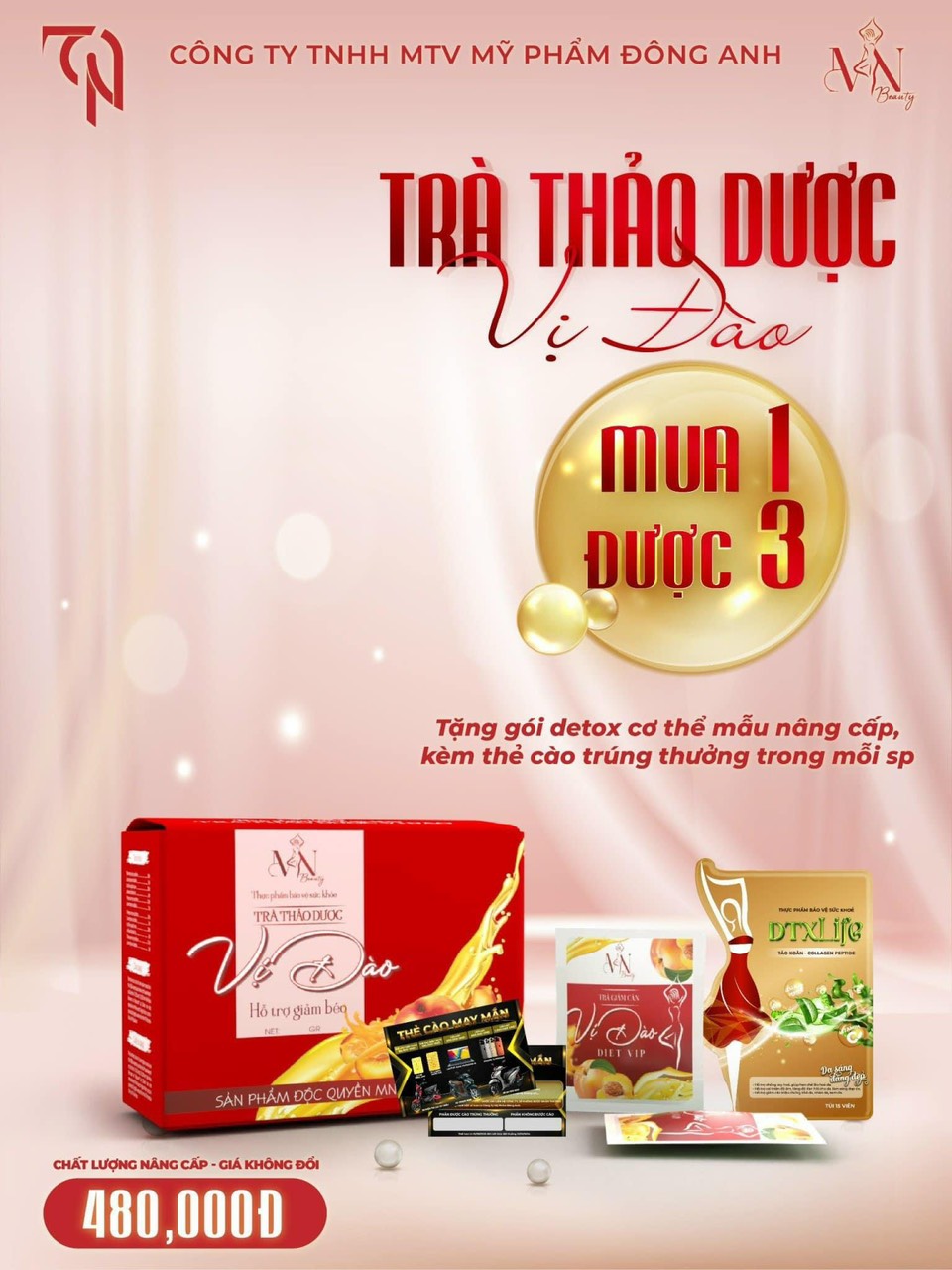 Trà đào kèm detox mới chuẩn bị có hàng kèm thẻ cào trúng thưởng luôn nha khách Trà đào kèm detox mới chuẩn bị có hàng kèm thẻ cào trúng thưởng luôn nha khách