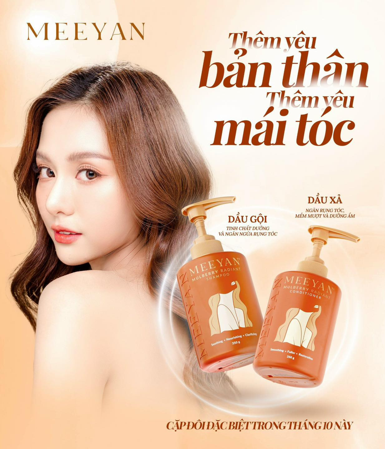 Combo Dầu Gội Xả MEEYAN Chiết Xuất Rễ Dâu Tằm Combo Dầu Gội Xả MEEYAN Chiết Xuất Rễ Dâu Tằm