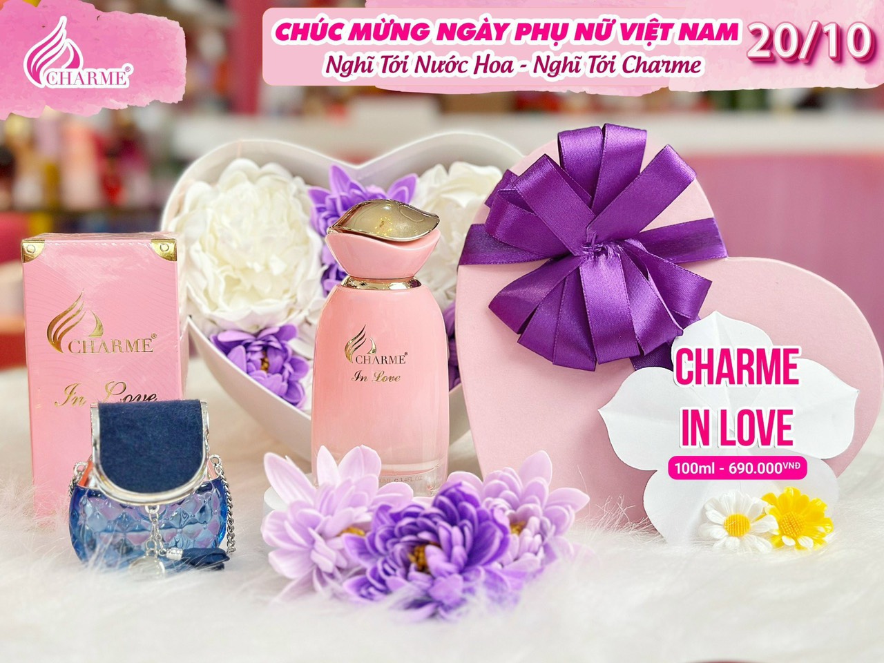 Nước hoa tặng người phụ nữ yêu thương 20/10 Nước hoa tặng người phụ nữ yêu thương 20/10