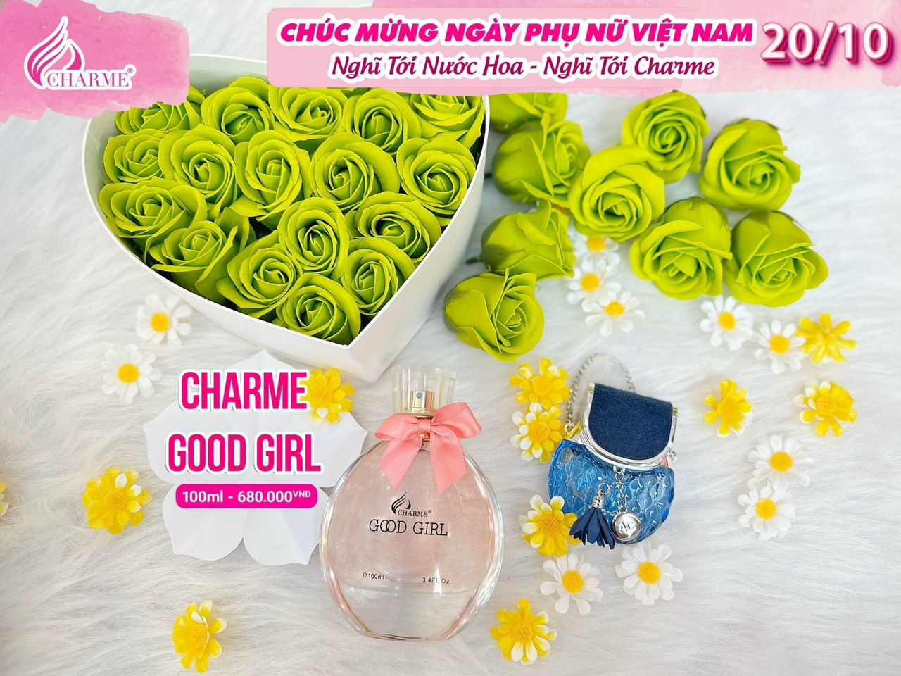 Nước hoa tặng người phụ nữ yêu thương 20/10 Nước hoa tặng người phụ nữ yêu thương 20/10