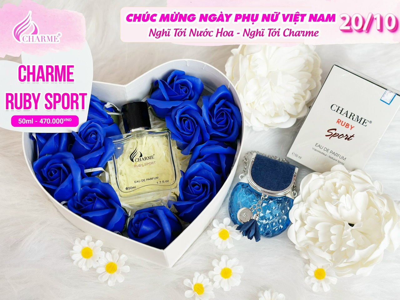 Nước hoa tặng người phụ nữ yêu thương 20/10 Nước hoa tặng người phụ nữ yêu thương 20/10