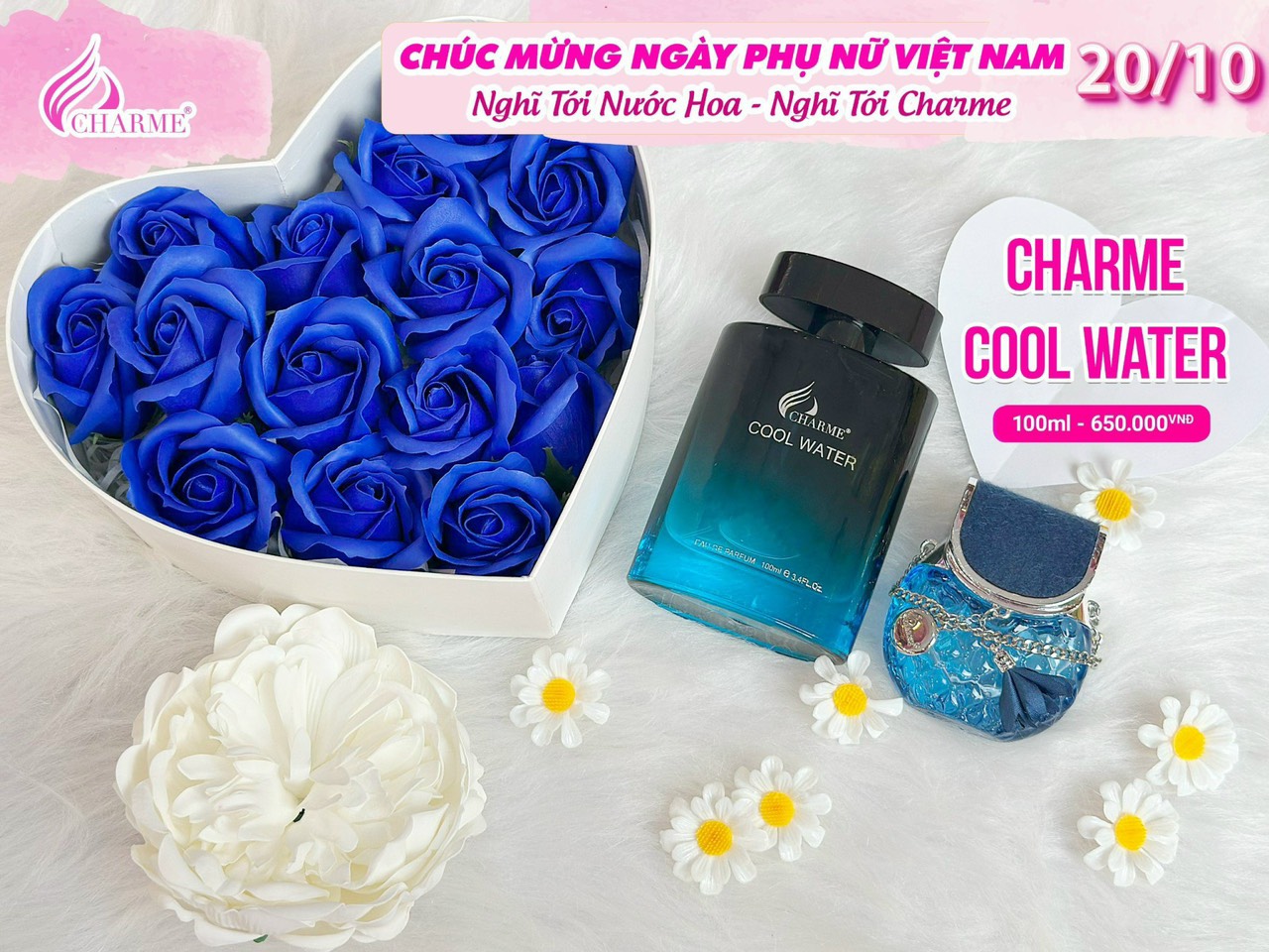 Nước hoa tặng người phụ nữ yêu thương 20/10 Nước hoa tặng người phụ nữ yêu thương 20/10