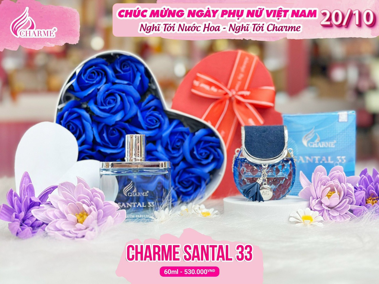 Nước hoa tặng người phụ nữ yêu thương 20/10 Nước hoa tặng người phụ nữ yêu thương 20/10