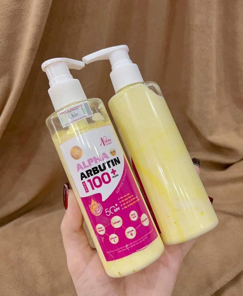Kem Kích Trắng 100 Alpha Arbutin Thanh Nhi Nikos Beauty Kem Kích Trắng 100 Alpha Arbutin Thanh Nhi Nikos Beauty