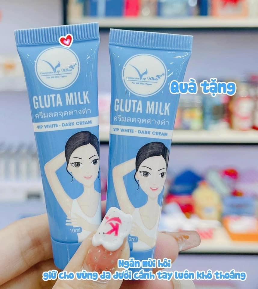 Thâm nách gluta milk vip white mua 1 tặng 1 Thâm nách gluta milk vip white mua 1 tặng 1