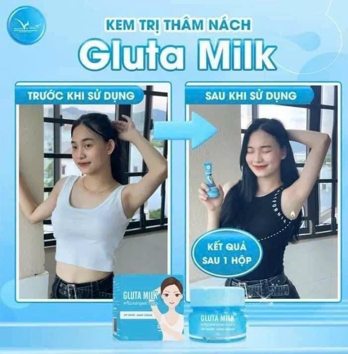 Thâm nách gluta milk vip white mua 1 tặng 1 Thâm nách gluta milk vip white mua 1 tặng 1