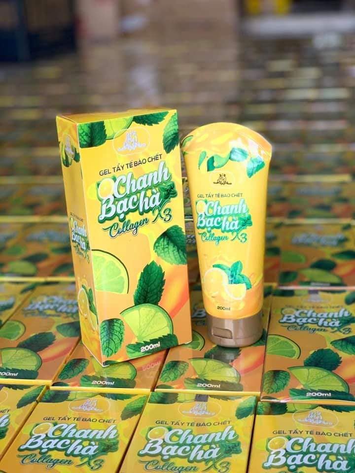 Sự quyến rũ lạ kì đến từ Gel tẩy tế bào chết chanh bạc hà