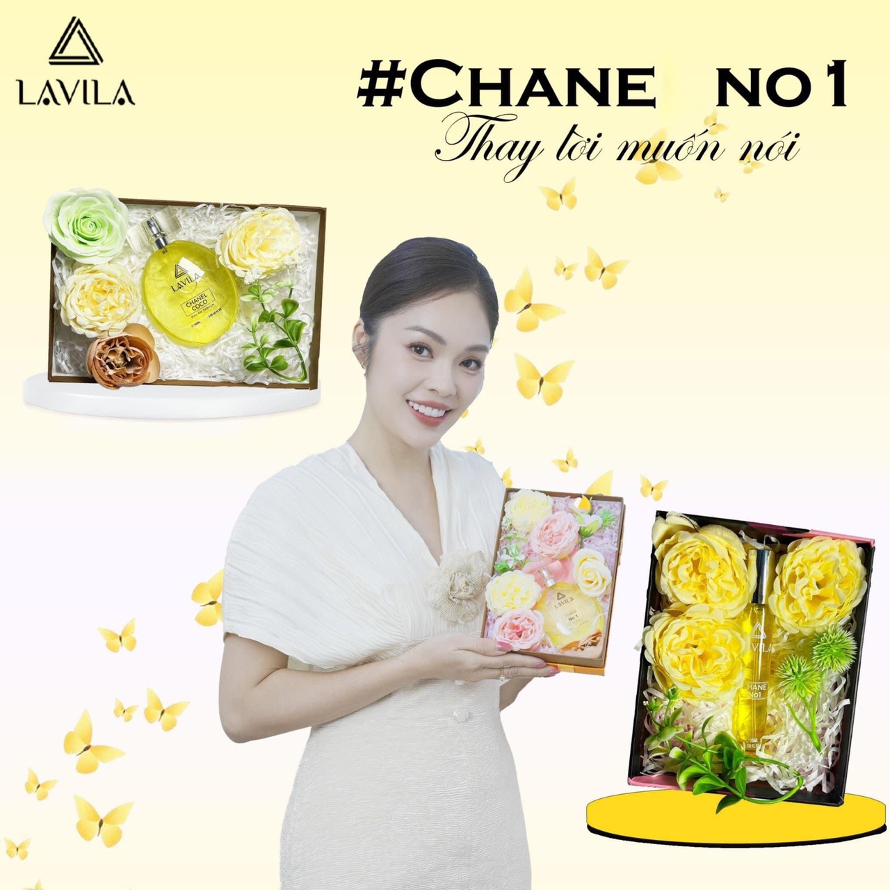 Chỉ còn vài ngày nữa thôi là đến Ngày Phụ Nữ VIỆT NAM 20.10 hãy để Lavila Chane No.1 giúp bạn thay lời muốn nói